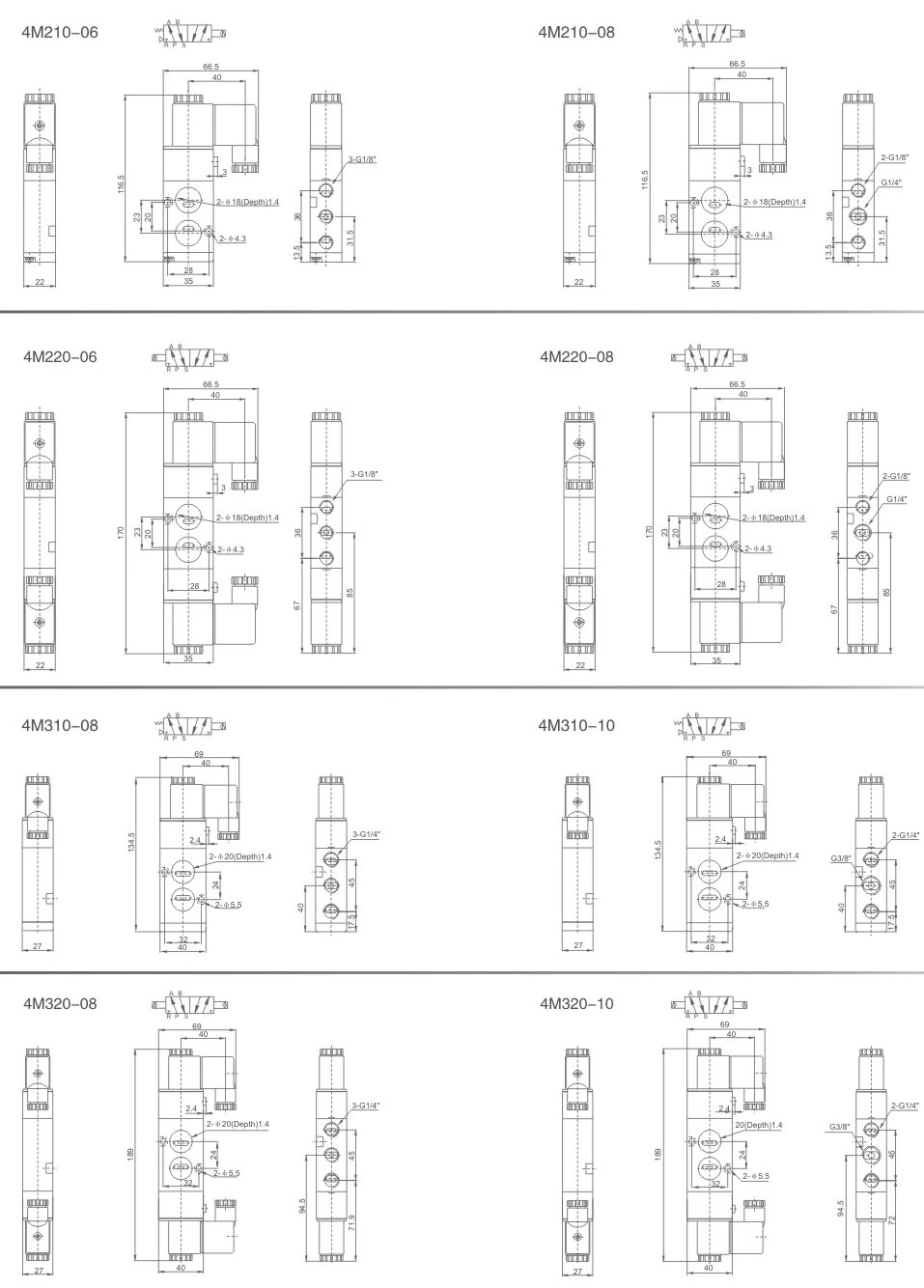 4M Series Plate Type Valve