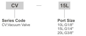 CV Series Vacuum Valve