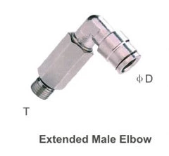 Metal Push-in Fittings With G Thread(O-Ring)