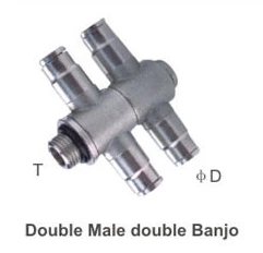 Metal Push-in Fittings With G Thread(O-Ring)