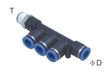 Pneumatic Tube Fittings