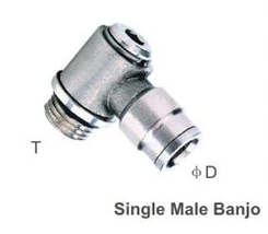 Metal Push-in Fittings With G Thread(O-Ring)