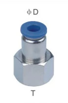 Pneumatic Tube Fittings With G Thread(O-Ring)