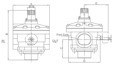 TAR 8000-9000 Series Regulator