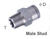 Stainless Steel Push-In Fittings