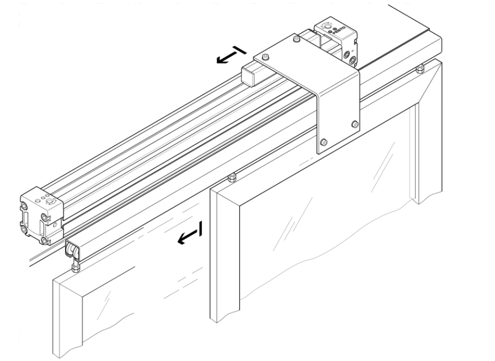 Rodless Cylinder DGC-K