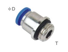 Pneumatic Tube Fittings With G Thread(O-Ring)