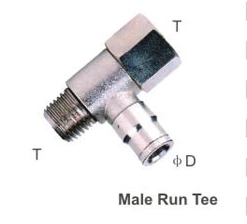 Metal Push-in Fittings With G Thread(O-Ring)