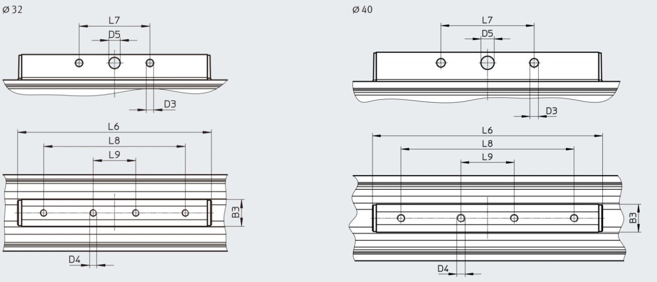 Rodless Cylinder DGC-K