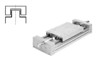 Rodless Cylinder DGC-K