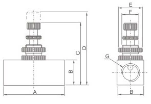 RE Series Flow control Valve