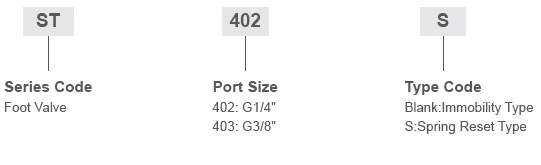 ST Series Foot Valve