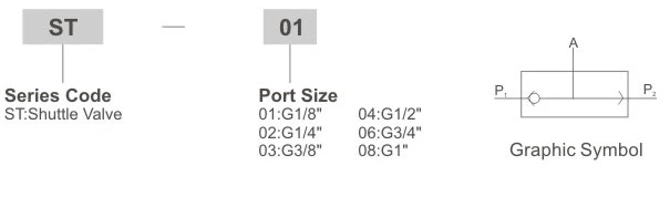 ST Series Shuttle Valve