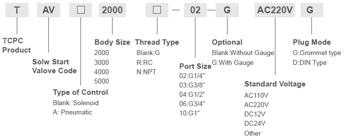 TAV 2000-5000 Series Slow Staet Valve