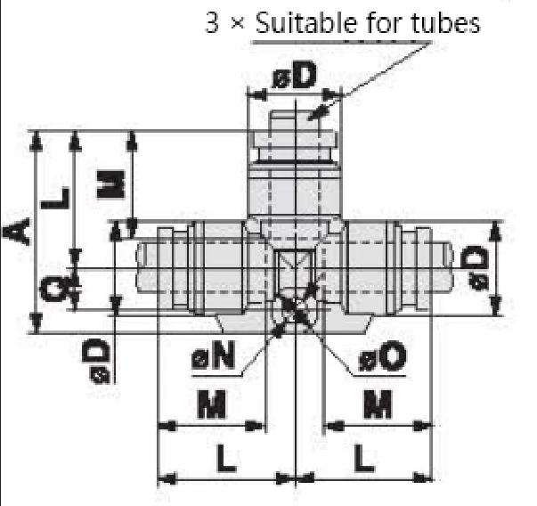 KQB2 Series Metal Quick-change Pipe Fittings