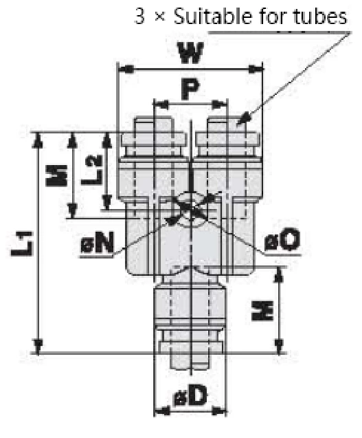 KQB2 Series Metal Quick-change Pipe Fittings