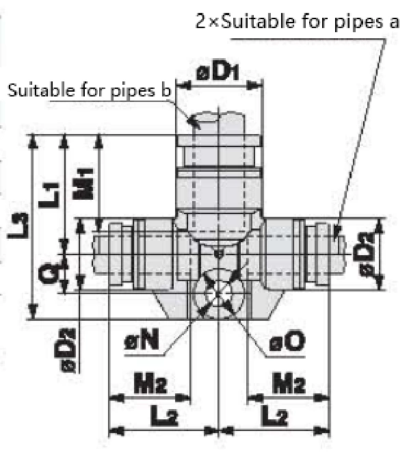 KQB2 Series Metal Quick-change Pipe Fittings