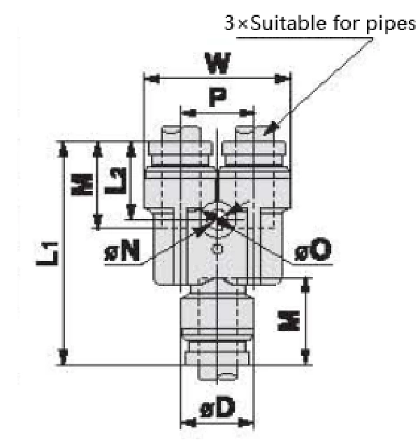 KQB2 Series Metal Quick-change Pipe Fittings