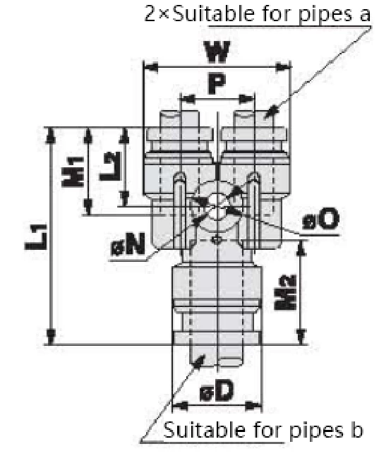 KQB2 Series Metal Quick-change Pipe Fittings