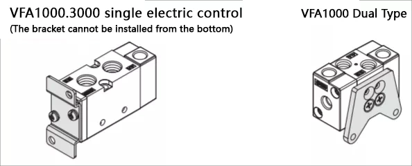 VFA Series Air Control Valve 3 Way 5 Way