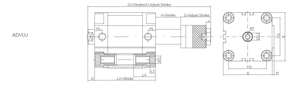 ADVU Series Compact Cylinder