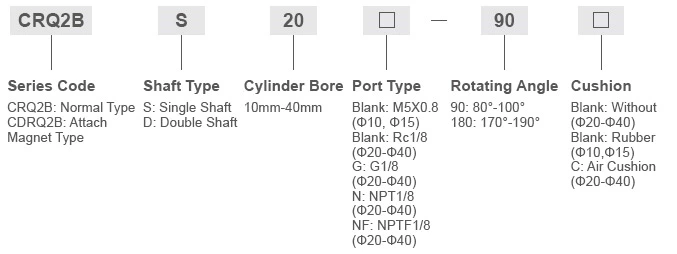 CRQ2 Series Rotary Actuator