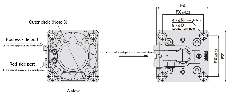 RS2H Stop Cylinder