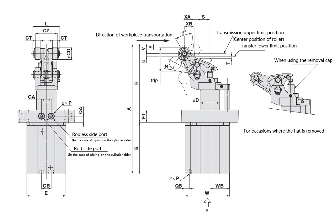 RS2H Stop Cylinder