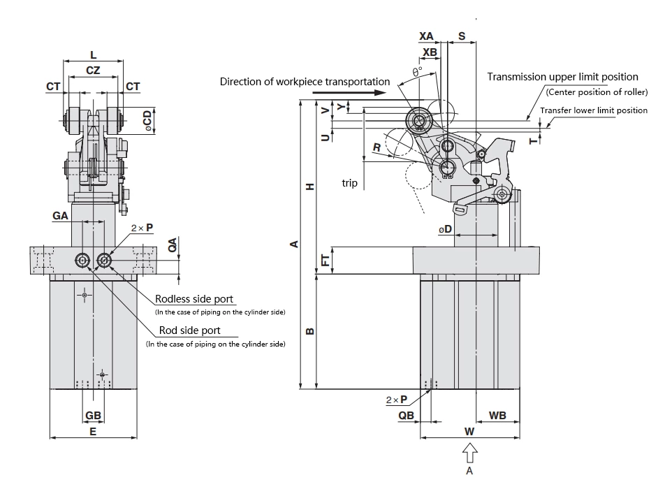 RS2H Stop Cylinder