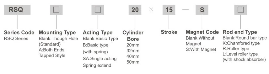 RSQ Series Stopper Cylinder