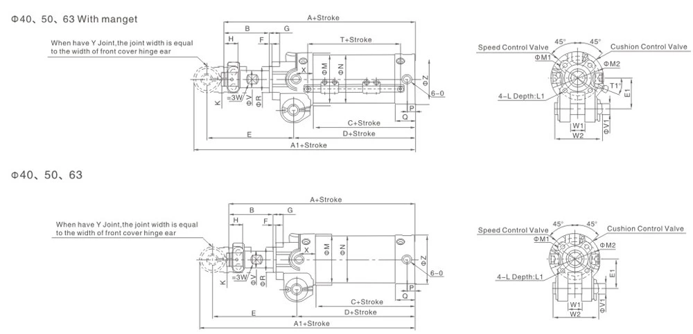 XCK Series Clamping Cylinder